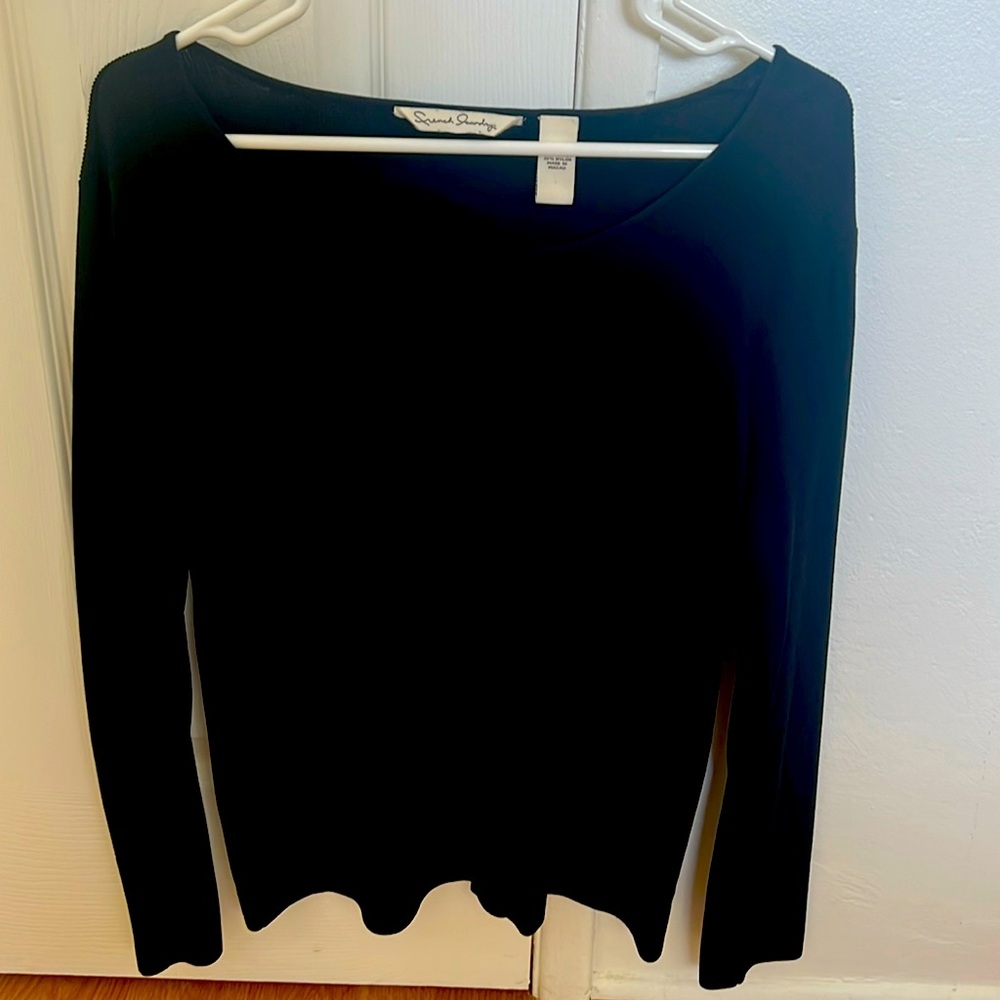 Black French Laundry blouse